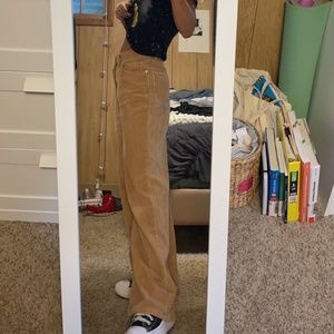 Urban Outfitters BDG High & Wide Corduroy Pants